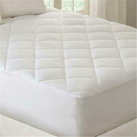 MADISON PARK Quiet Nights - Waterproof Mattress Pad, King - White BASI16-0035